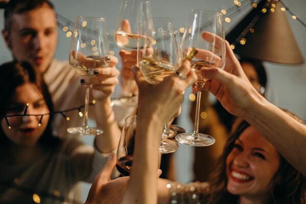 Selective Focus Photography Of Several People Cheering Wine 3171815